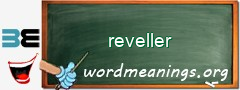 WordMeaning blackboard for reveller